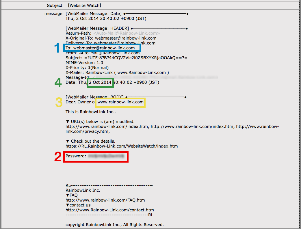 WebsiteWatch  ( website alteration auto-monitoring tool ) 